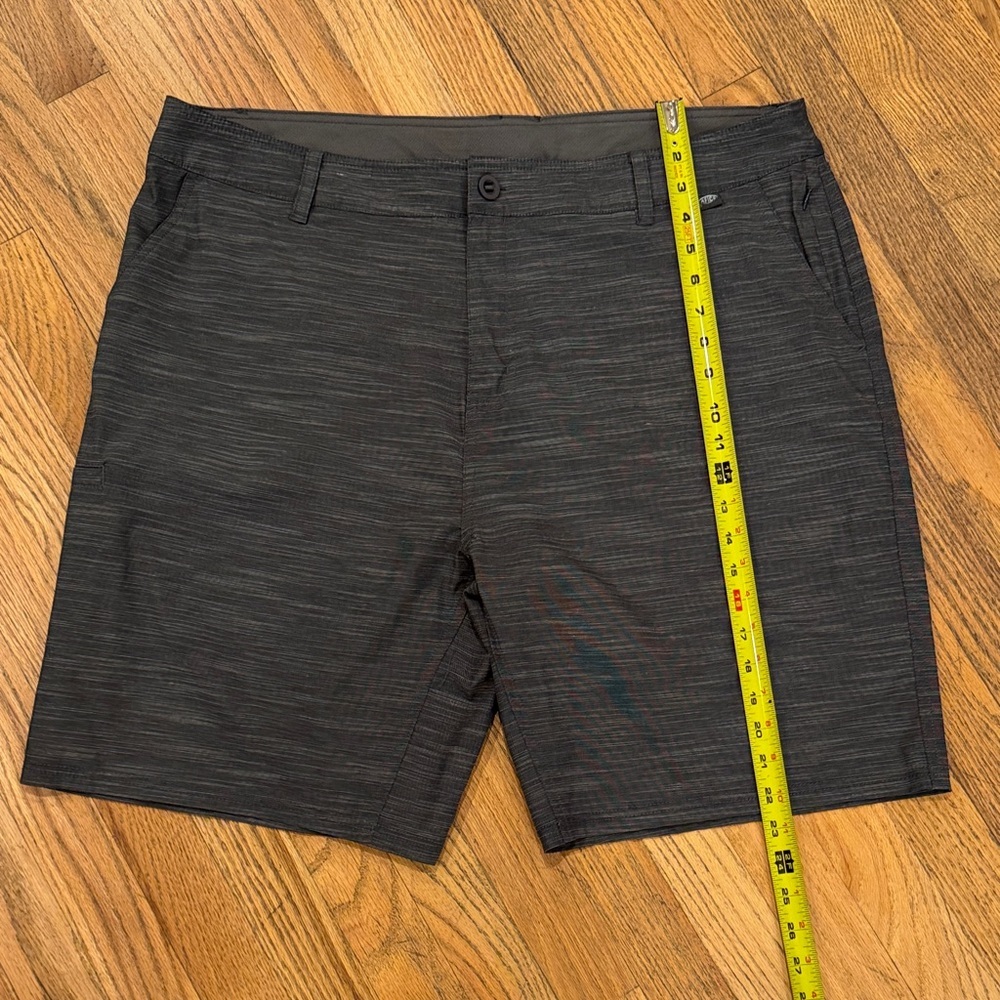 AFTCO Dark Gray Flat Front Men's Shorts - Picture 7 of 8